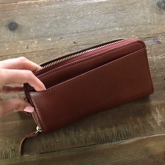 Kate Spade Neda Wallet Chester Street port brown - Picture 7 of 8